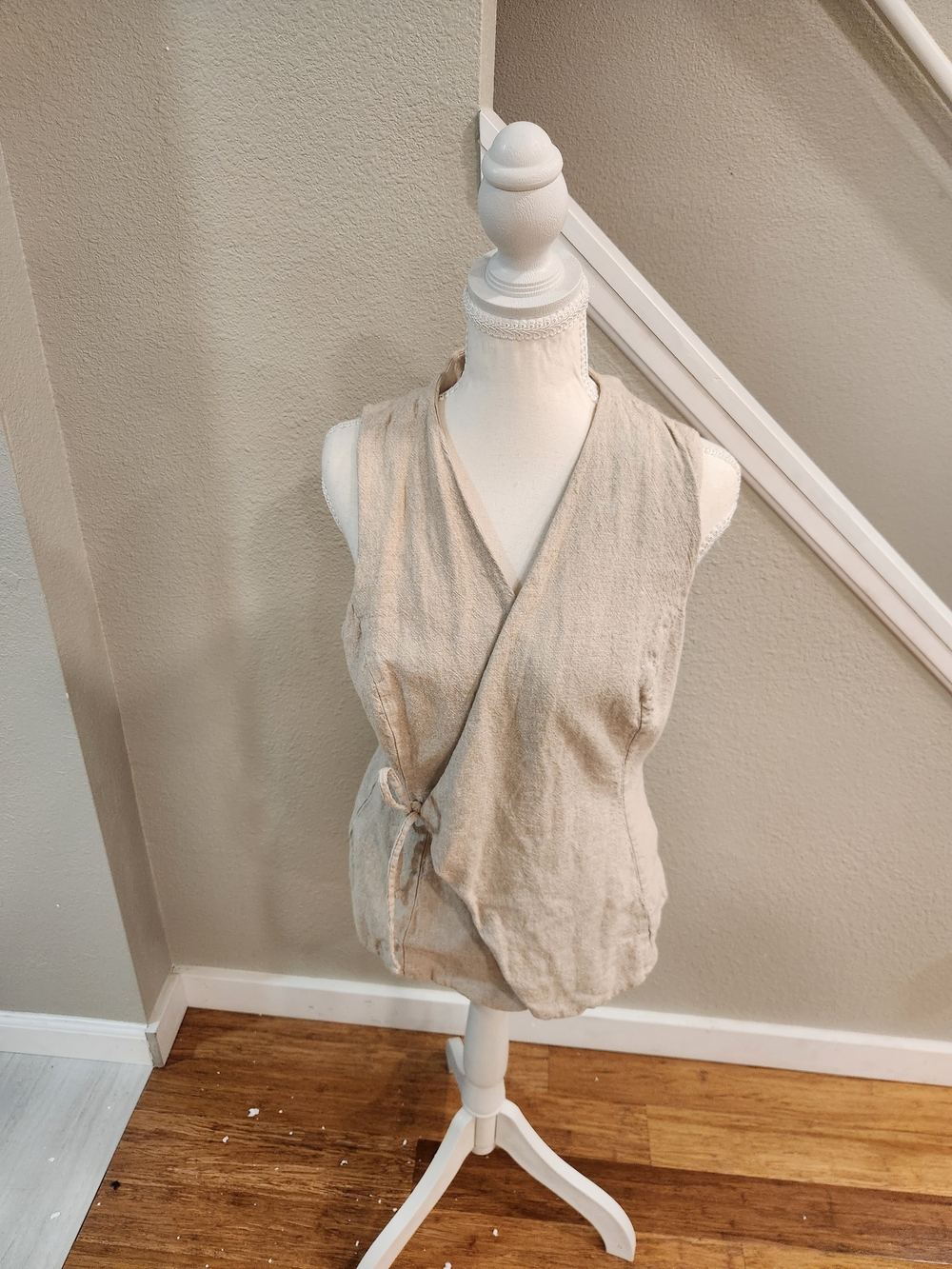 Old Navy Neutral Wrap Camisole in Beige